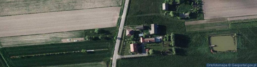 Zdjęcie satelitarne Dębiny ul.