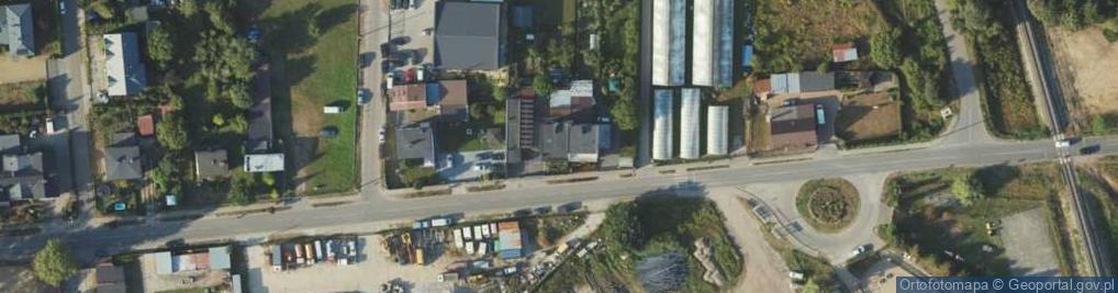 Zdjęcie satelitarne Dębogórska ul.