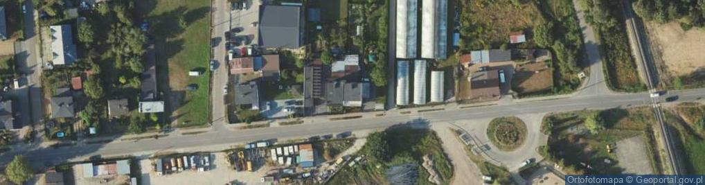 Zdjęcie satelitarne Dębogórska ul.