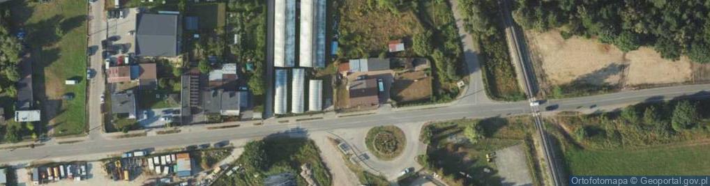Zdjęcie satelitarne Dębogórska ul.