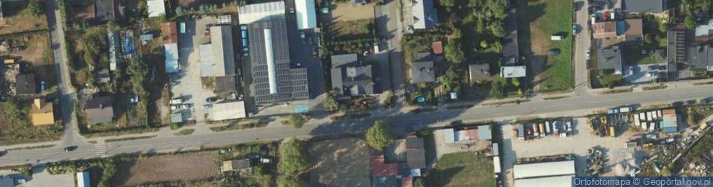 Zdjęcie satelitarne Dębogórska ul.