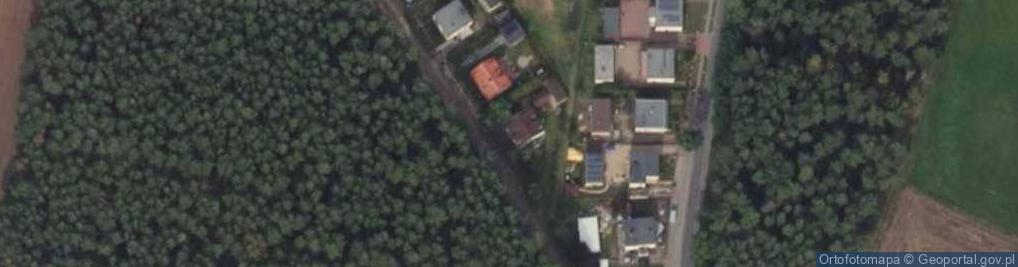Zdjęcie satelitarne Dęborzyce ul.
