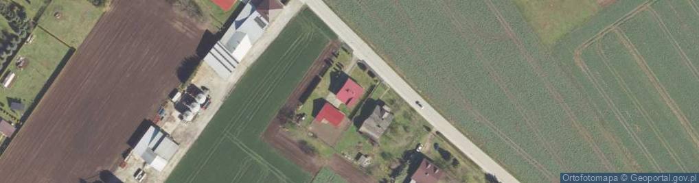 Zdjęcie satelitarne Dębów ul.
