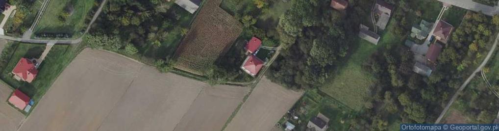 Zdjęcie satelitarne Dębów ul.