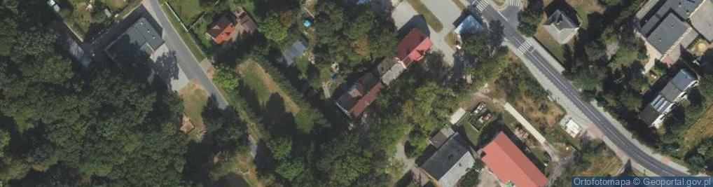 Zdjęcie satelitarne Dębowa Łąka ul.