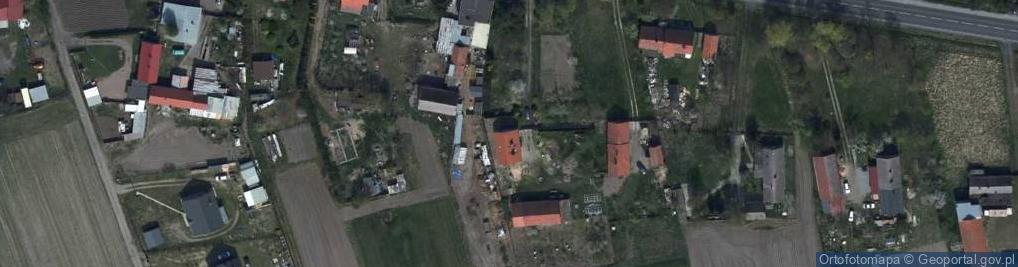Zdjęcie satelitarne Dębowa Łęka ul.