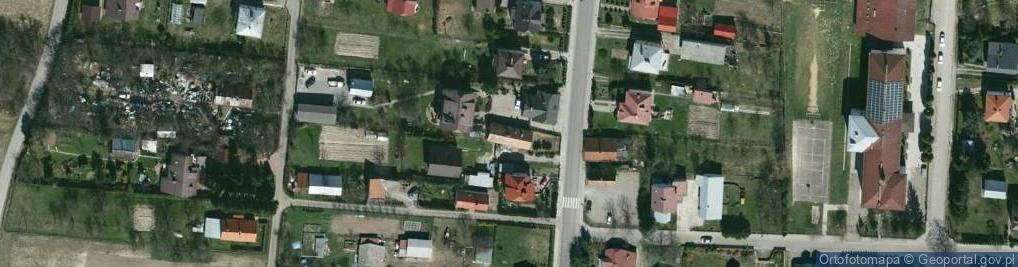 Zdjęcie satelitarne Dębowiec ul.