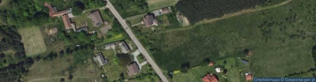 Zdjęcie satelitarne Dębowiec ul.
