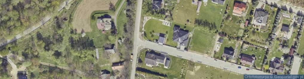Zdjęcie satelitarne Dębowiec ul.
