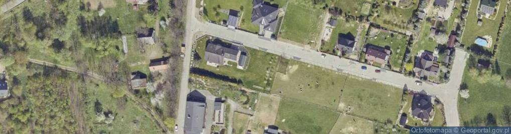 Zdjęcie satelitarne Dębowiec ul.