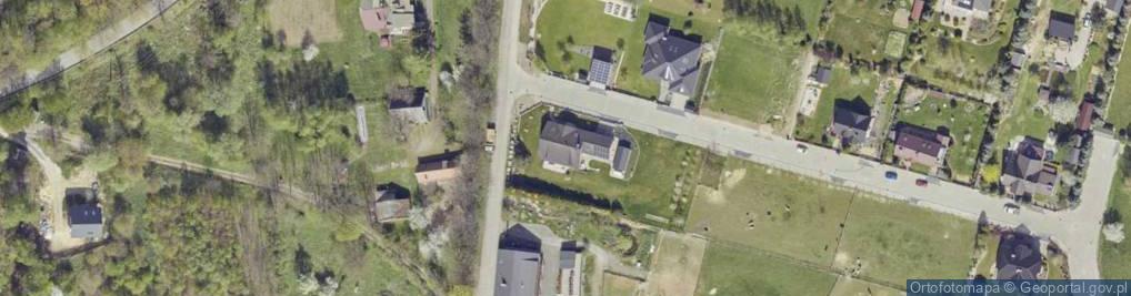 Zdjęcie satelitarne Dębowiec ul.