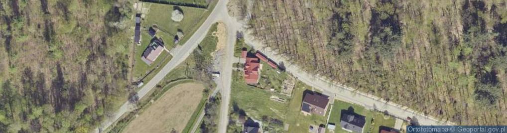Zdjęcie satelitarne Dębowiec ul.