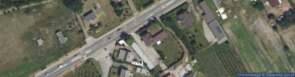Zdjęcie satelitarne Dębówka ul.