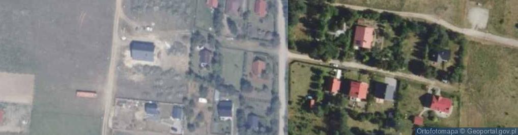 Zdjęcie satelitarne Demlin ul.