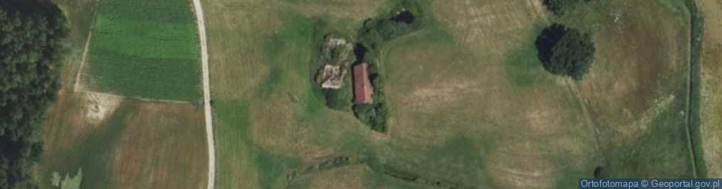 Zdjęcie satelitarne Derc ul.