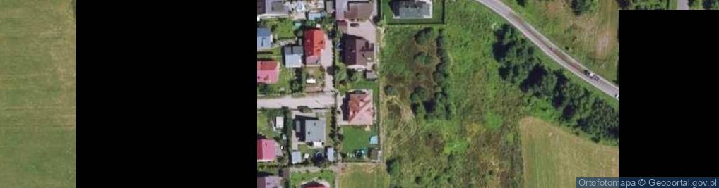 Zdjęcie satelitarne Dębowa ul.