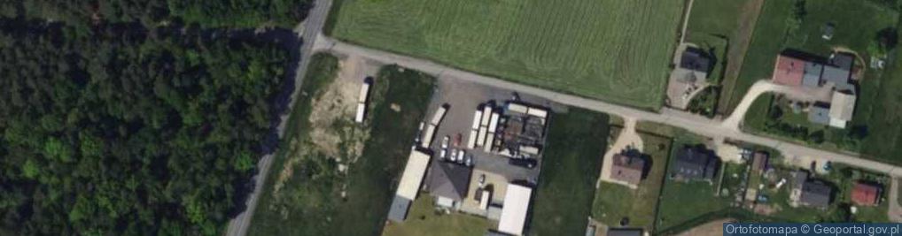 Zdjęcie satelitarne Dębowa ul.