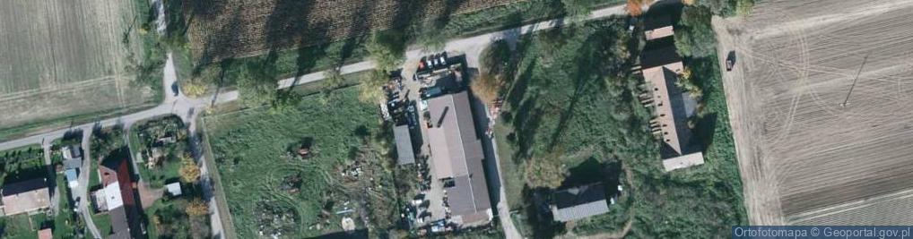 Zdjęcie satelitarne Dębina ul.