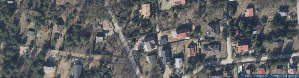Zdjęcie satelitarne Dębowa ul.