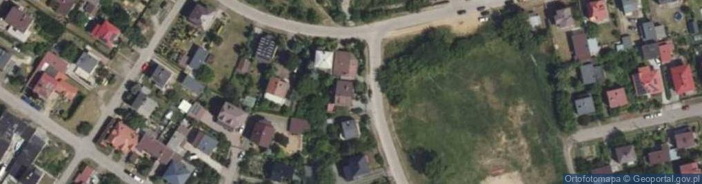 Zdjęcie satelitarne Dębowa ul.