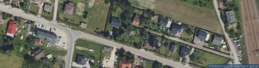 Zdjęcie satelitarne Dębowa ul.
