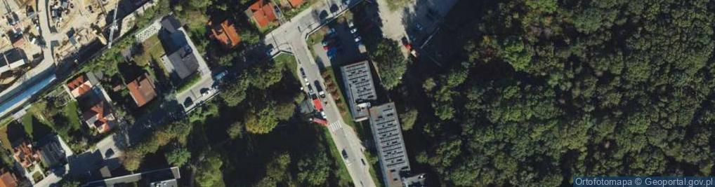 Zdjęcie satelitarne Dębowa ul.