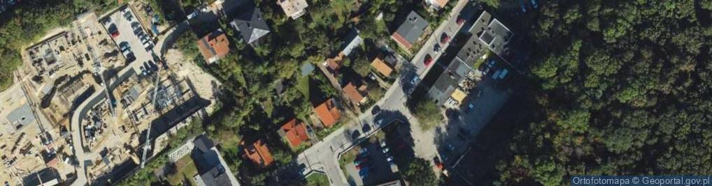 Zdjęcie satelitarne Dębowa ul.