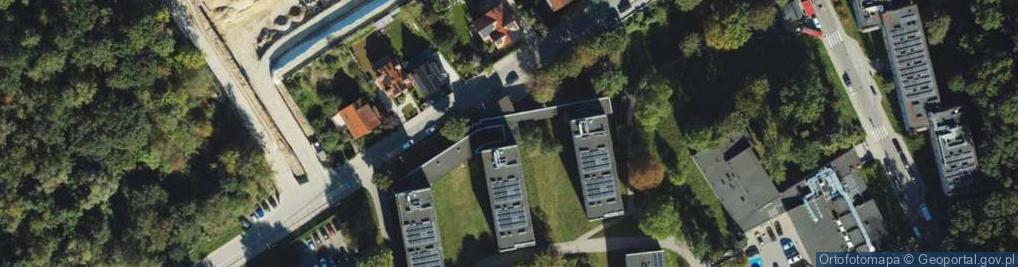 Zdjęcie satelitarne Dębowa ul.