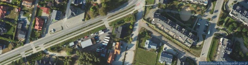Zdjęcie satelitarne Deszczowa ul.