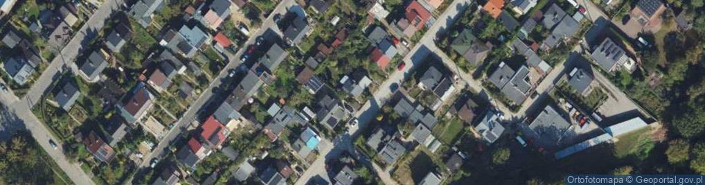 Zdjęcie satelitarne Dębowa ul.
