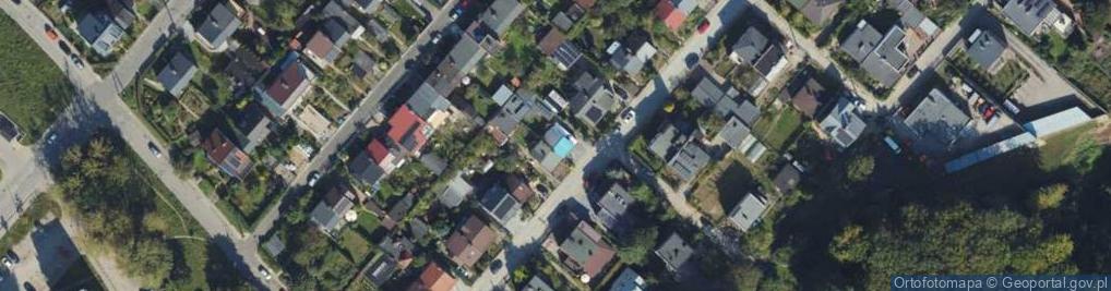Zdjęcie satelitarne Dębowa ul.