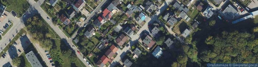 Zdjęcie satelitarne Dębowa ul.