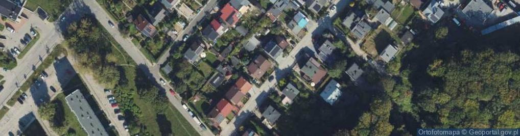 Zdjęcie satelitarne Dębowa ul.
