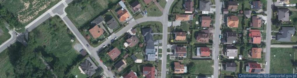 Zdjęcie satelitarne Dębowa ul.