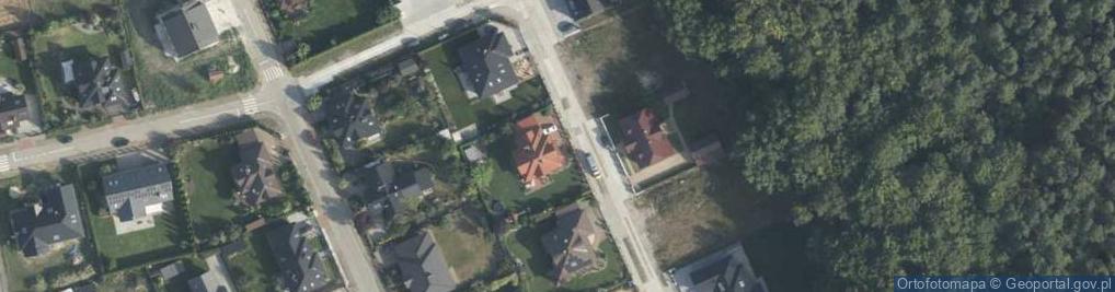 Zdjęcie satelitarne Dębia Góra ul.