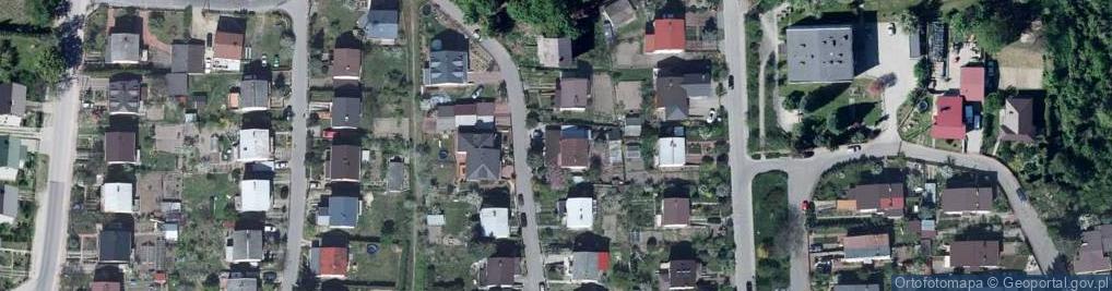 Zdjęcie satelitarne Dębowa ul.