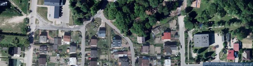 Zdjęcie satelitarne Dębowa ul.