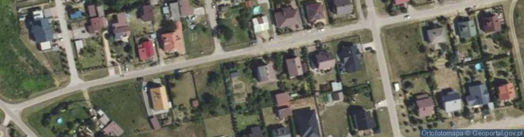 Zdjęcie satelitarne Dębowa ul.