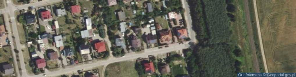 Zdjęcie satelitarne Dębowa ul.