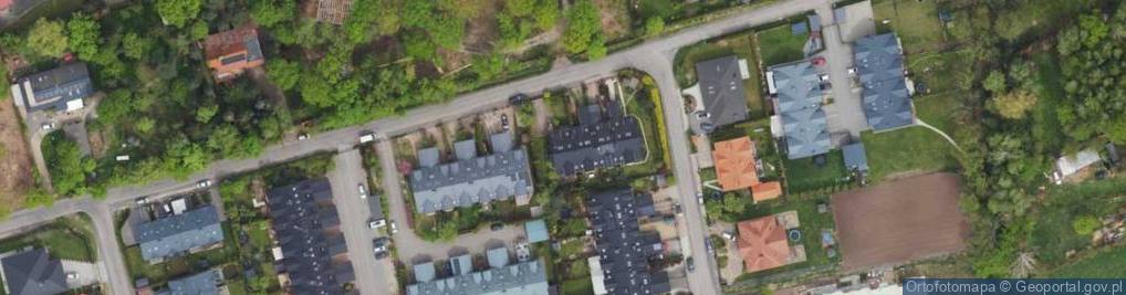 Zdjęcie satelitarne Dębowa ul.