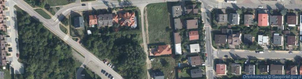Zdjęcie satelitarne Dębowa ul.