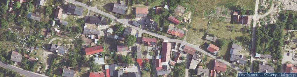 Zdjęcie satelitarne Dębowa ul.