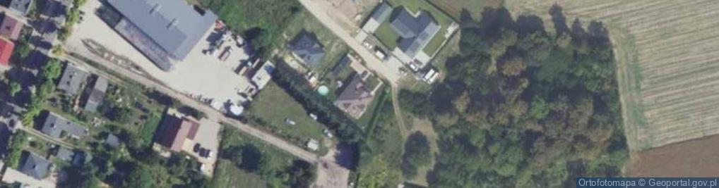 Zdjęcie satelitarne Dębowa ul.
