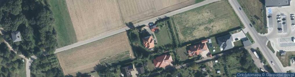 Zdjęcie satelitarne Dębina ul.