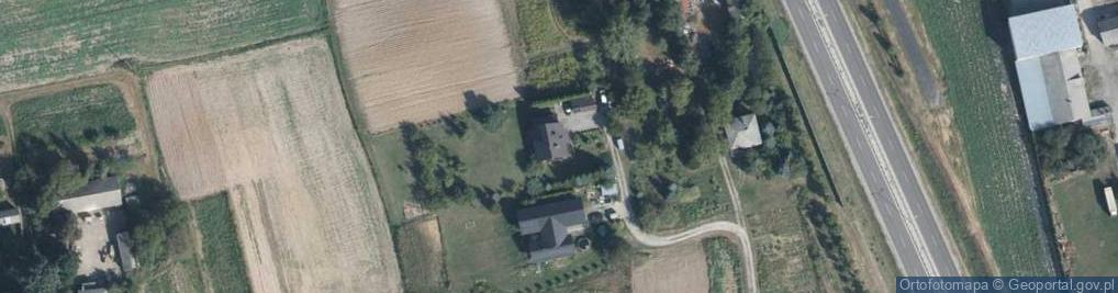 Zdjęcie satelitarne Dębina ul.