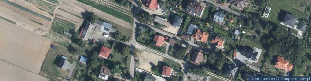 Zdjęcie satelitarne Dębina ul.