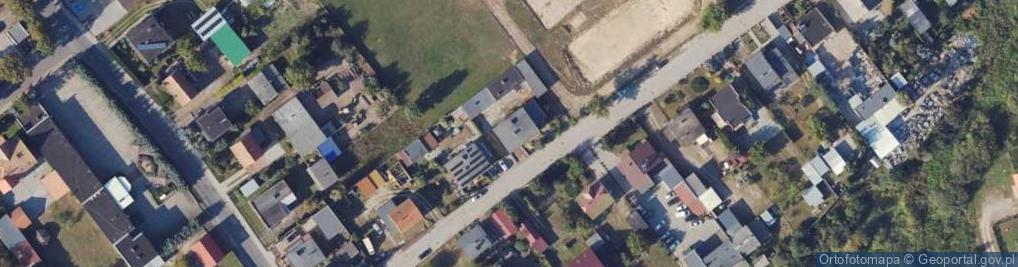 Zdjęcie satelitarne Dębowa ul.