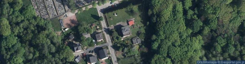 Zdjęcie satelitarne Dębowa ul.