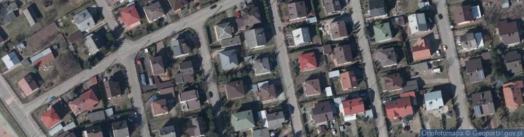 Zdjęcie satelitarne Dębowa ul.
