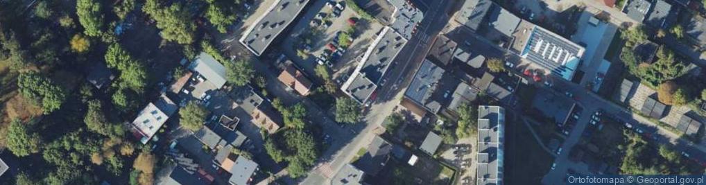 Zdjęcie satelitarne Dębowa ul.